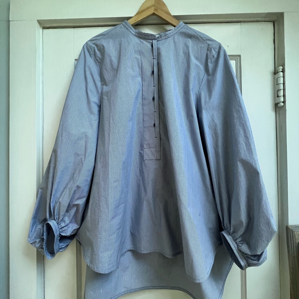 COS striped blouse